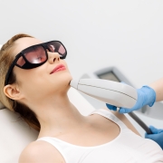 tomar el sol después del laser